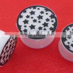 Silicon Flesh Tunnels Body Jewelry thumbnail-1