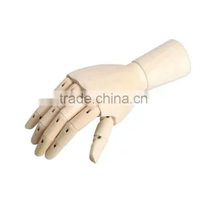 186cm Wooden Artist Articulated Right Hand Model Gift Art Alternatives SKETCH Hand Flexible Decoration Decoracao thumbnail-1