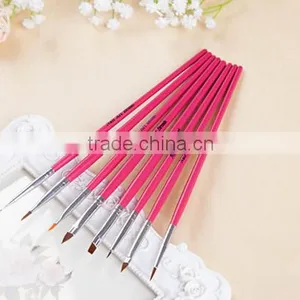 UV GEL & Acrylic Tips Design Dotting Painting Pen Polish Nail Art Brush Set thumbnail-1