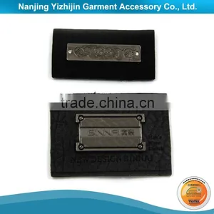 High Quality Beautiful Faux Leather Label for Jeans thumbnail-1
