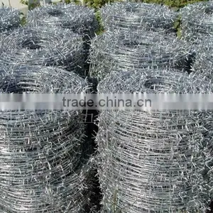 Hot Sale Barbed Wire Length per Roll /barbed Wire Fence/barbed Wire Price Express thumbnail-1