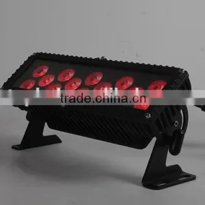 CE&RoHs Certificate Excellent Color Mixing IP66 Outdoor 14* Tri-3W RGB Wall Washer LED Light thumbnail-6