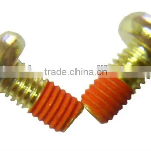 Pan Head Self Locking Screw With Red Nylon Patch thumbnail-1