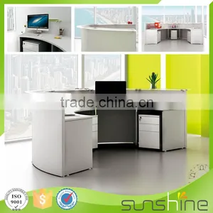 YS-RTC01 2016 New Design White Color Cheap Fitness Center Reception Desk for Fitness Center thumbnail-3