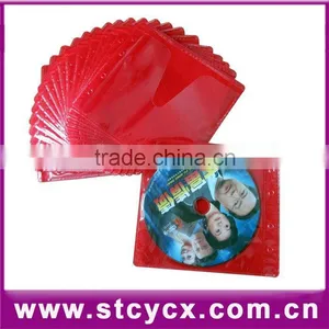 pp cd Sleeve Dvd Organizer Storage Vcd Bag Plastic CD Sleeve PP Non-woven CD Sleeve Colorful thumbnail-2