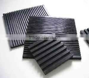 Custom Anti Vibration Pads / Vibration Isolation Pad / Groove Rubber Pads thumbnail-1