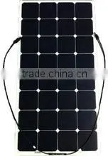100W Flexible Solar Panel for Golf Car, RV and Roof Installation thumbnail-4