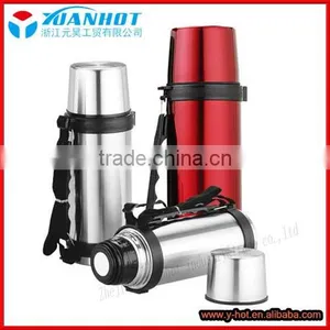 Wide-mouth Stainless Steel Vacuum Travel Pot thumbnail-1