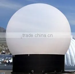 Cheap Price Giant Single Layer White Inflatable Air Dome Tent for Projection thumbnail-1