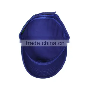 Dark Blue Men Military Officer Cap thumbnail-6