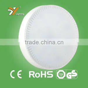 High Quality Led Cabinet Light CE-LVD/EMC, RoHS, TUV-GS Passed Aluminium Plastic GX53AP 5W 400lm LED Lamp Bulb thumbnail-3