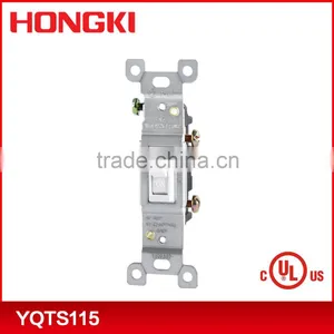 UL 15A Single Pole Push in and Side Wired Toggle Switch 120-277V thumbnail-6