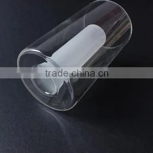 China Factory High Quality Double Wall Pyrex Glass Lamp Shade thumbnail-1