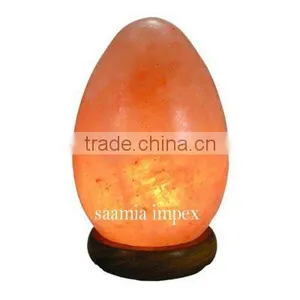 Himalayan Rock Salt Lamp Egg Shape thumbnail-1