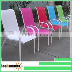 Simple Structure With High Quality Aluminum Metal Sling Chair thumbnail-1
