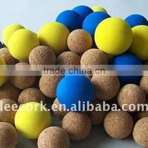 "LEECORK" Cork Balls for Floating, Table Football, Toy Bullet thumbnail-1