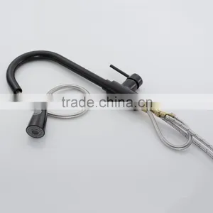 Satisfying Servicet Black Kitchen Faucet thumbnail-6