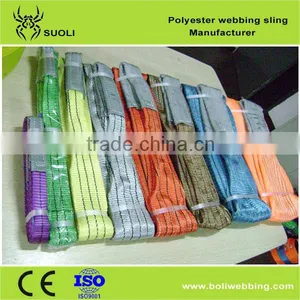 Polyester Webbing Sling (lifting Sling)safety Factor 8:1 thumbnail-1