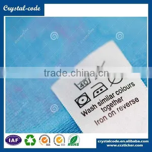 Custom Nylon Stickers Garment Washable Cotton Printing Label Quality Choice thumbnail-2