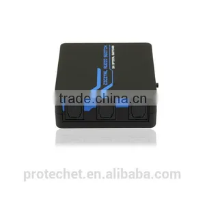 New Product Home and Sound System Audio Switch SPDIF/TOSLINK Digital Optical Audio 3x1 Switch With IR Remote thumbnail-6