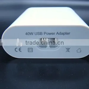 40W 5V/8A 5 Port Family-Sized Charging Station USB Wall Charger thumbnail-6