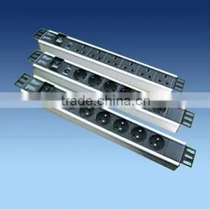 High Quality 6 Ways or 8 Ways European PDU Power Socket thumbnail-1