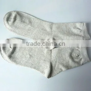 Silver Fiber Tens Ems Garments Unit Socks Conductive Electrode for Foot Massager thumbnail-1