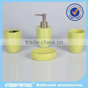 Classical Ceramic Toilet Brush Set thumbnail-1
