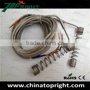 240V 350W Hot Runner Coil Tubular Heater for Plastic Injection Molds thumbnail-1