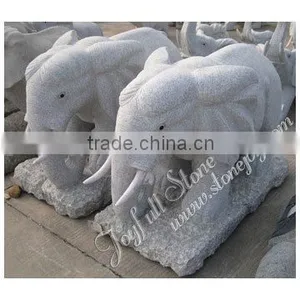 Stone Elephant Statues Sculpture thumbnail-1