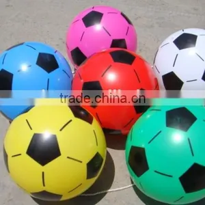 Promotion Pvc Gift Inflatable Beach Ball Football With Good Quality thumbnail-3