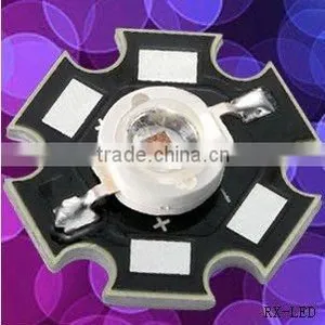 for Led Grow Lighting 3W Red 660nm High Power Led With PCB thumbnail-1