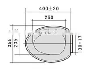 PP Western Toilet Seat Round Shape thumbnail-4