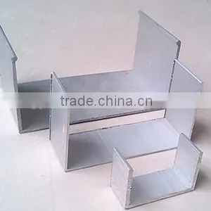 Mill Finish Extruded Channel Aluminum C Channel Profiles thumbnail-4