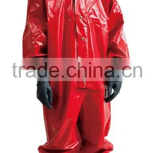 2016 New Spray Tight Type Rubber Chemical Protective Suit thumbnail-1
