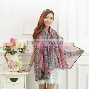 2015 Fashion Cheap Scarf/bulk Wholesale Fashion Scarves/chiffon Scarves thumbnail-4