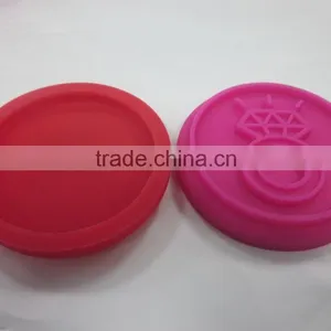 Food Grade Valentine Gift Silicone Diamond Ring Cookie Stamp With Wooden Handle thumbnail-6
