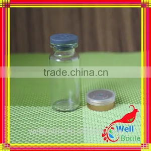 Amber Colored Bottles for Injectable Pharmaceutical Glass Bottle for Pill Bottle With Flip Top Cap thumbnail-6