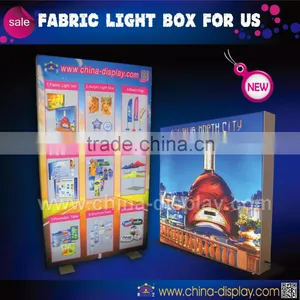 Frameless Aluminum Design Advertising Outdoor Fabric Light Box Waterproof thumbnail-5