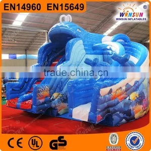 Used Water Park Equipment Giant Commercial Inflatable Water Parks thumbnail-4