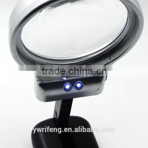 Folding Hand-held Magnifying Glass&promotion Products& With LED Light thumbnail-3
