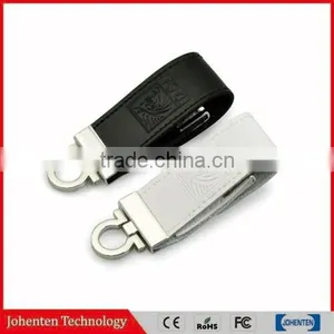 USB2.0 Factory Directly Sale Leather USB Flash Drive Memory Flash Stick thumbnail-5