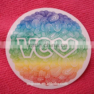 Eco-friendly Transparent Plastic Vinyl Sticker for Garment thumbnail-2