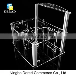 PC-D003N PMMA Personalized OpeningTransparent Acrylic PC Computer Cases Computer Chassis thumbnail-3
