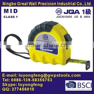 Steel Tape Measure With Rubber Grip, Very Popular Model thumbnail-1