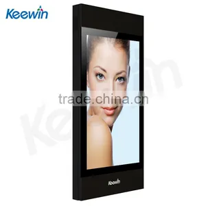 Ultrathin 55" High Brightness 2500nits Wall Mounted Outdoor Advertising Kiosk thumbnail-6
