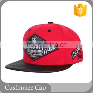 Sports Customize Embroidery Caps Blank Latest Snapback Caps thumbnail-1