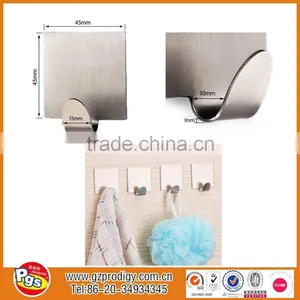 Heavy Duty Adhesive Hooks/single Hook Metal Hooks for Hanging Keys Strong Metal Hooks thumbnail-2