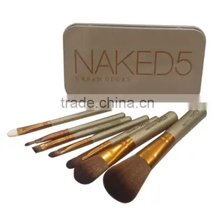 7pcs Professional Naked Makeup Brushes Cosmetic Kit Brush for Makeup thumbnail-2