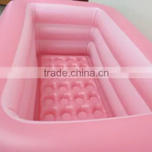 Yiwu Price Pink New Deep Design Inflatable Phthlate Free Pvc Swimming Pool With Custom Logo Printed for Promotion thumbnail-2